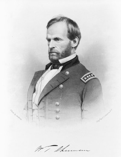 General William T. Sherman by John Chester Buttre